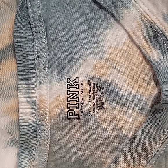 vsPINK tie dye over sized shirt - Picture 4 of 4